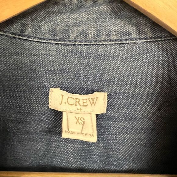 J Crew lightweight chambray jean dressy size XS - Picture 5 of 6